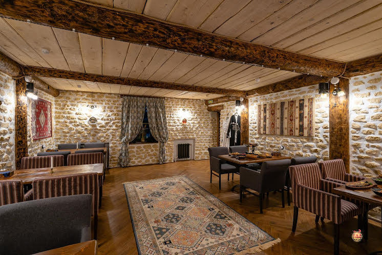 Банкетный зал ресторана "ГРОТ" в «Старая Мельница» фотография №2