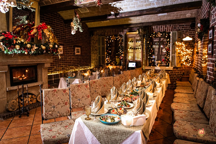 Зал с камином в «Вилла Паста» фотография №9