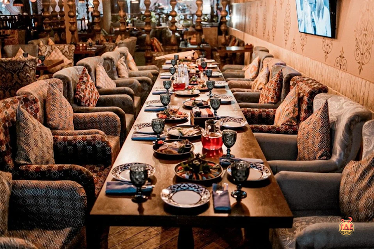 Большой зал  в «Чайхана Инжир на Перерва» фотография №15