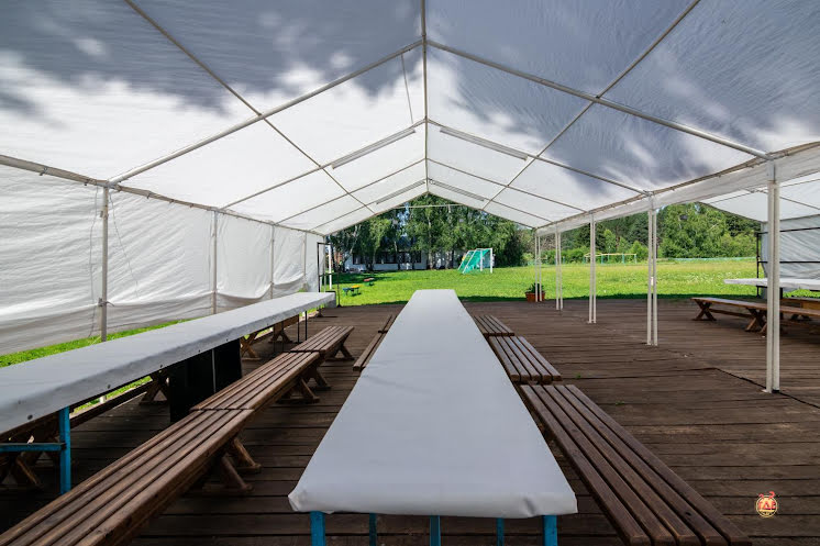 Белый шатер в «Зорька» фотография №10