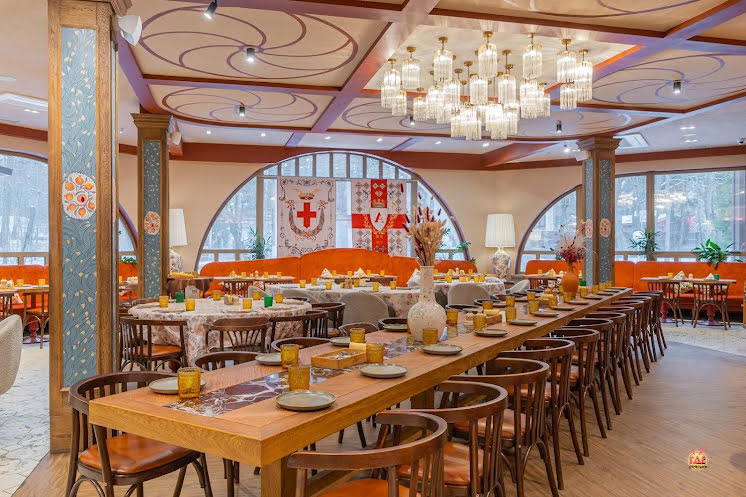 Основной зал в «Askaneli» фотография №12