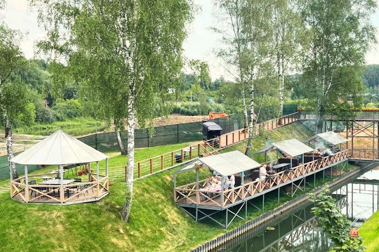 Беседки у шатра Omega в «GOPARK HOTEL» фотография №10