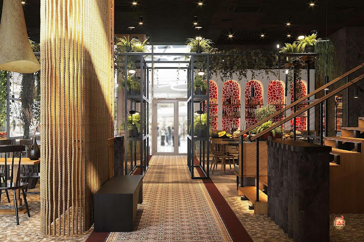 Первый этаж в «Kazan Mangal на Долгоозерной» фотография №5