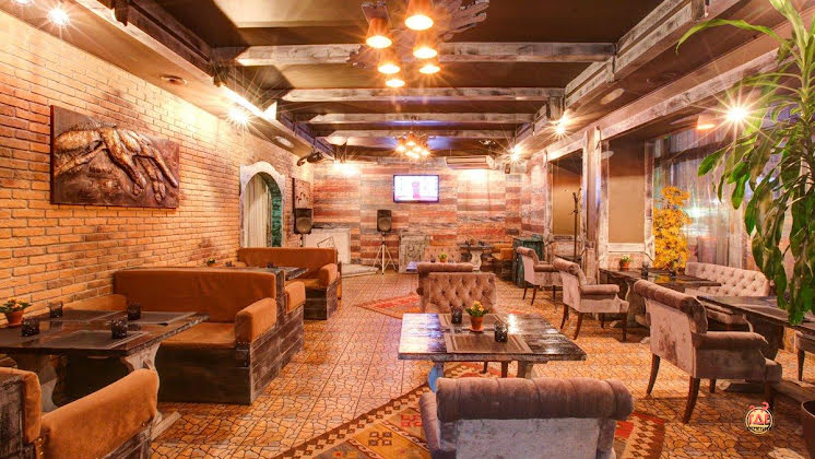 Большой зал в «Хинкальная City на Башиловской» фотография №1