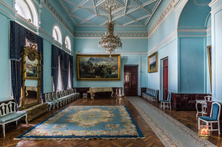 Зал "Голубая гостиная"  в «Офицерское собрание» фотография №7