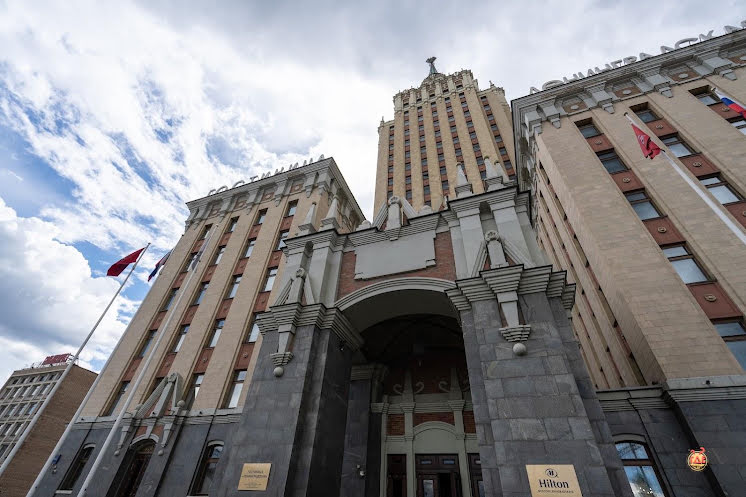 Бальный зал в «Hilton Moscow Leningradskaya» фотография №4