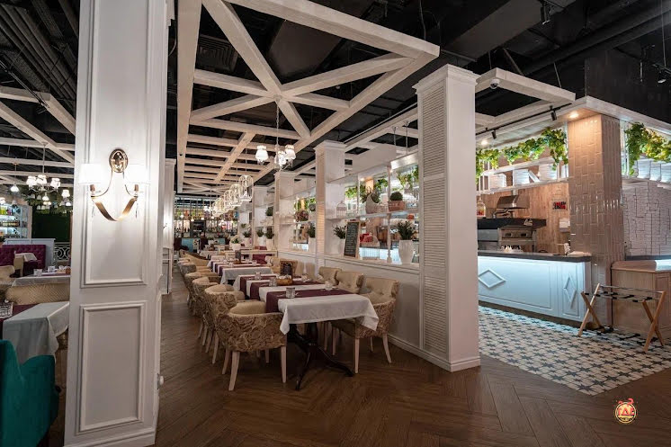 Основной зал в «Pinzeria by Bontempi» фотография №7