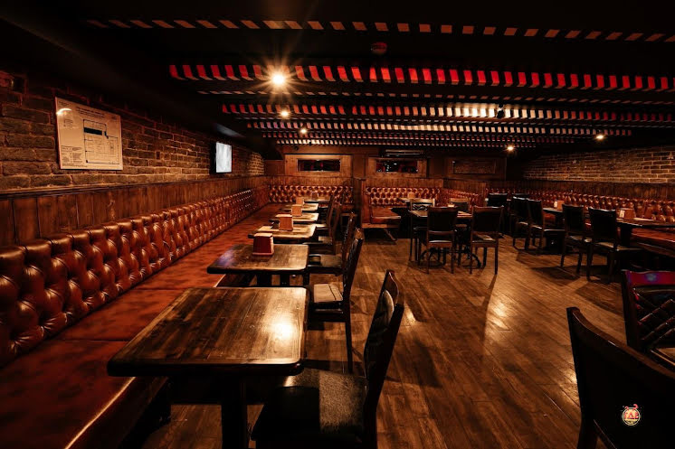 Зал ресторана  в «Небар на Мясницкой» фотография №4