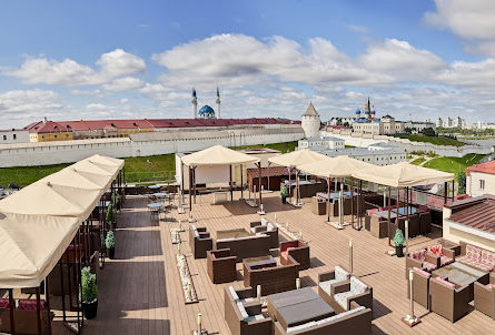 Ресторан на крыше "The Terrace" в Зал "Муса Джалиль" 