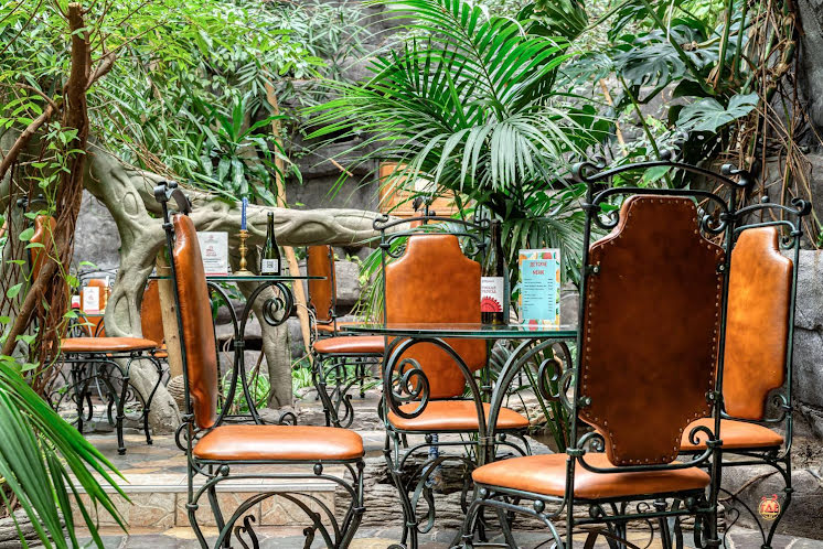 Зал «Зимний сад» в «Русская трапеза» фотография №19