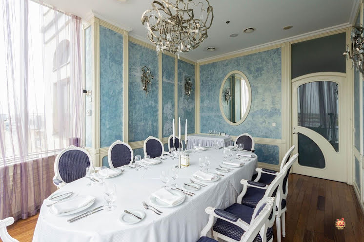 Зал «Голубая гостиная» в «Амбассадор» фотография №12