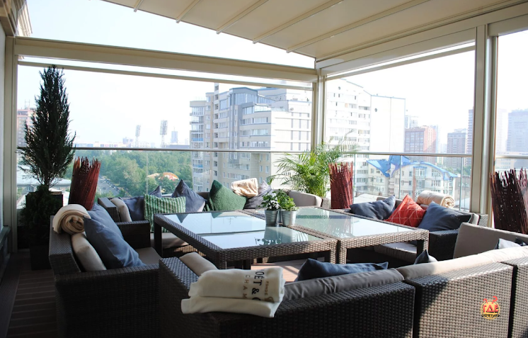 VIP-терраса в «Grand Autograph Hotel Novosibirsk» фотография №6