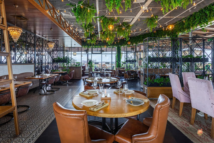 Основной зал в «Макароны» фотография №15