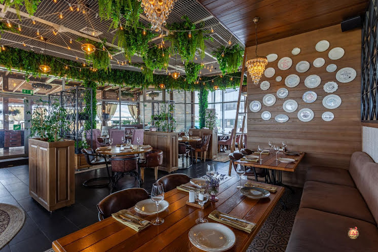 Основной зал в «Макароны» фотография №13