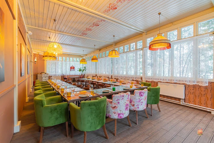 Зал "Зимняя веранда" в «Askaneli» фотография №3