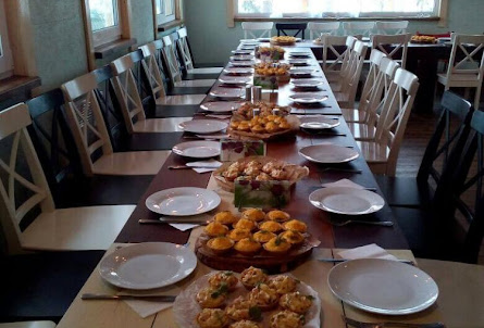 Зал "FLANK Grill&BBQ с террасой" в Гриль-домики