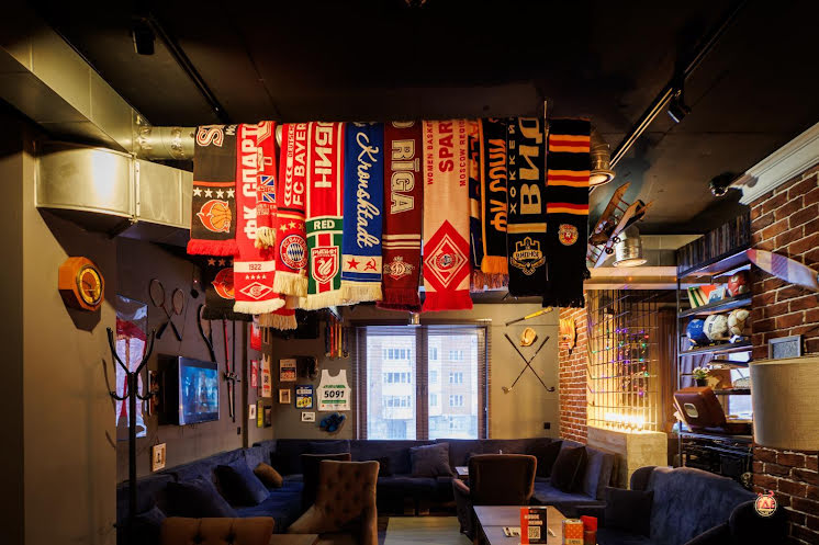 Зал на втором этаже  в «Бар HookahPlace Flat в Видном» фотография №6