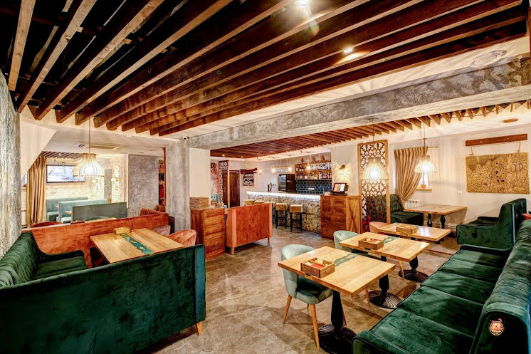 Основной зал  в «Хинкали Хаус» фотография №10