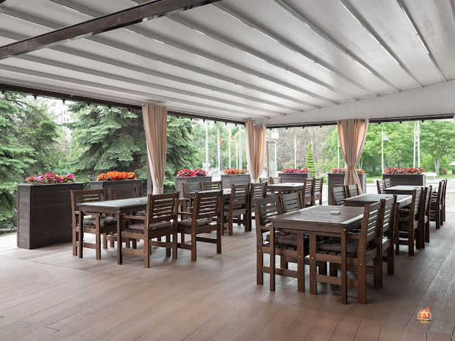 Летняя терраса в «Edge Seligerskaya-Moscow» фотография №5