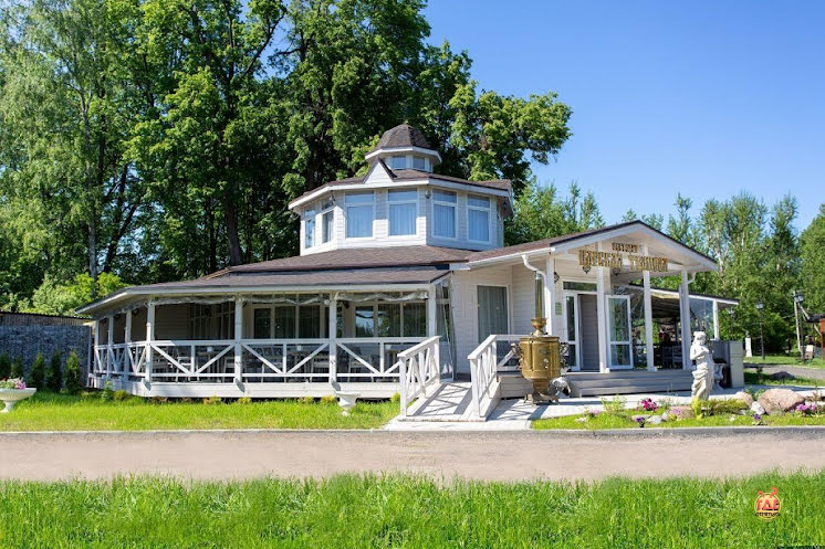 Зал «Царская трапеза 2 этаж» в «Усадьба «Гребнево»» фотография №10