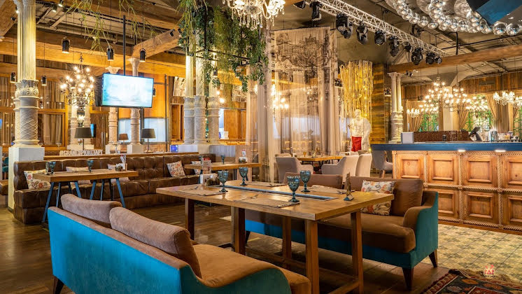 Основной зал в «GRAND Урюк на Ленинградском» фотография №19