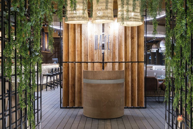 Новый летний ресторан Шале в «Radisson Blu Hotel» фотография №10