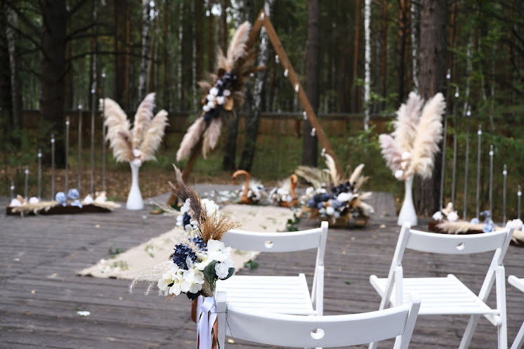 Площадка для выездной церемонии в «Ресторан Лесной» фотография №15