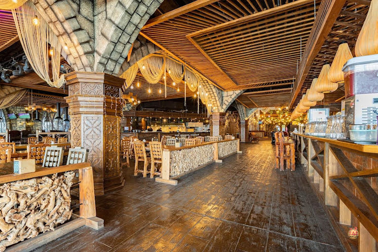 Основной зал в «Папаша Клаусс» фотография №15