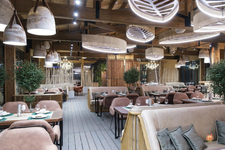 Новый летний ресторан Шале в «Radisson Blu Hotel» фотография №7