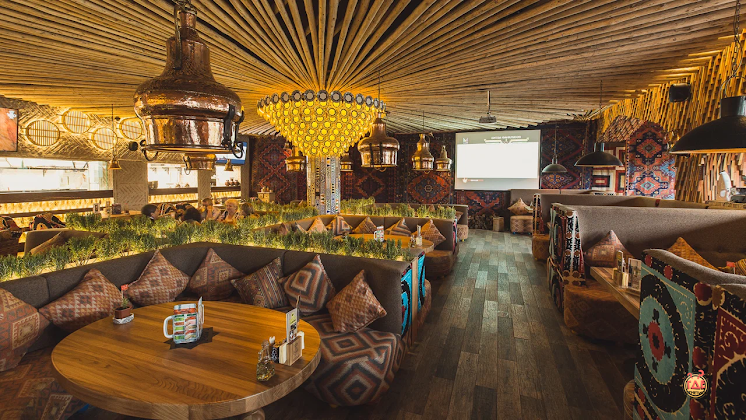 Зал ресторана  в «Чайхона №1 Алтуфьевское» фотография №1