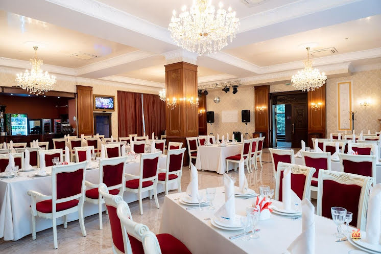 Зал "Каминный" в «Голубое Озеро» фотография №14