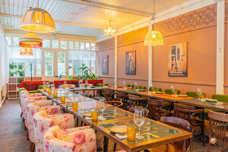 Зал "Зимняя веранда" в «Askaneli» фотография №16