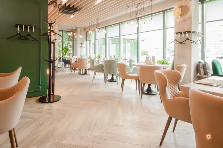 Основной зал в «Lampa cafe» фотография № 1