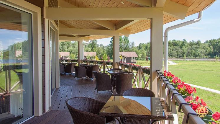 Зал на 100 человек в «Vazuza Country Club» фотография №16