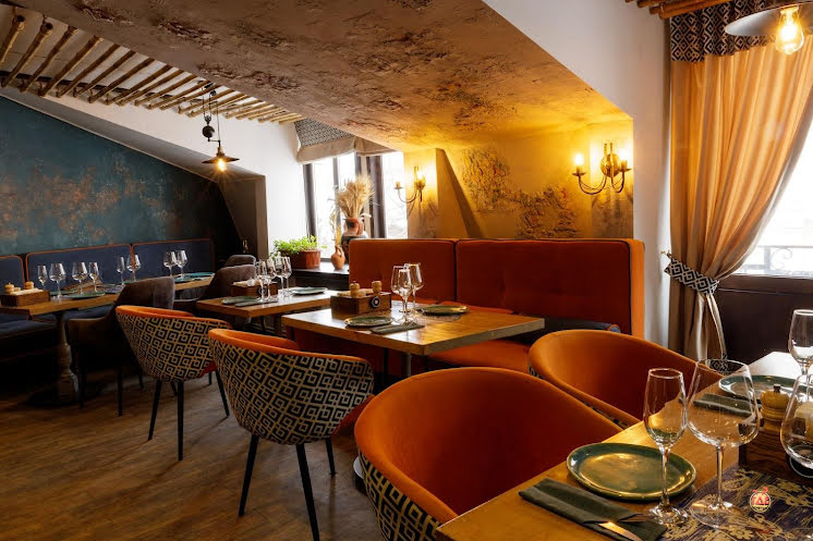 Караоке-зал в «Хинкали Хаус» фотография №11