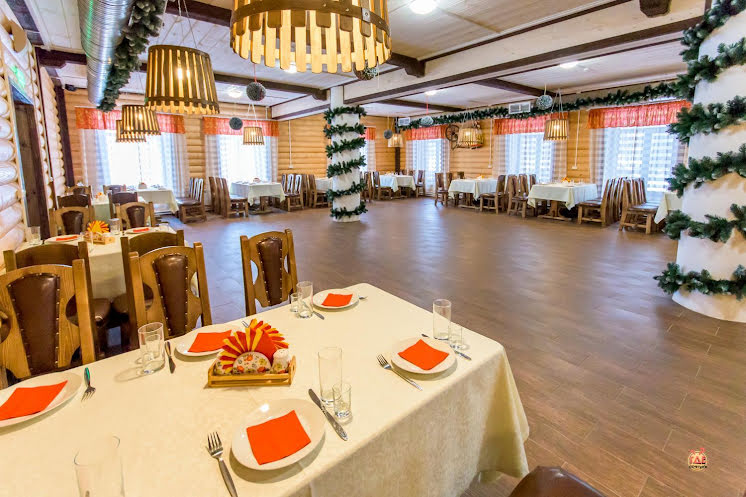 Зал «С деревенском колоритом» в «Валенок» фотография №13