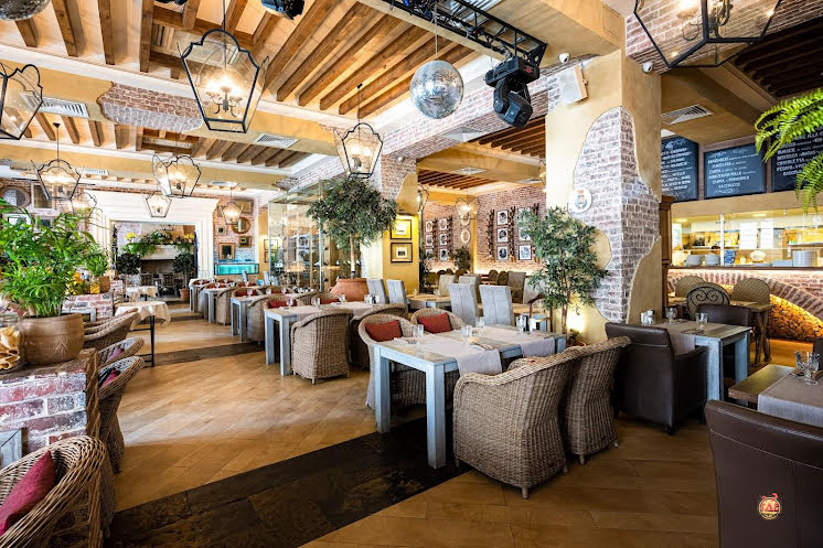 Основной зал в «Villa Pasta на Большой Дмитровке» фотография №3