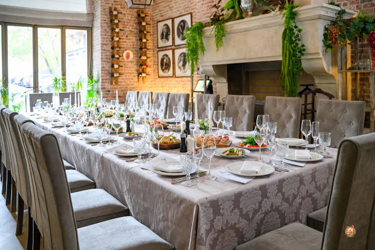 Зал «Каминный»  в «Вилла Паста на Большой Дмитровке» фотография №9