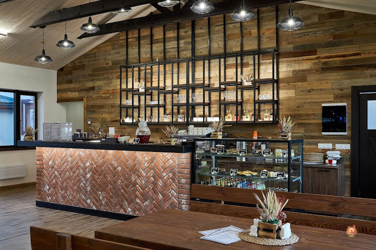 Нижний зал ресторана  в «Задубравье» фотография №4