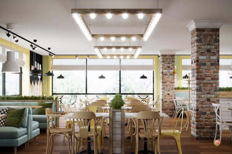 Основной зал в «Избушка на Михалевском» фотография №17