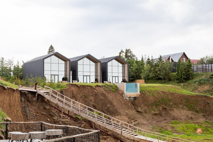 Терраса у Вилл в «THE Камский» фотография №1