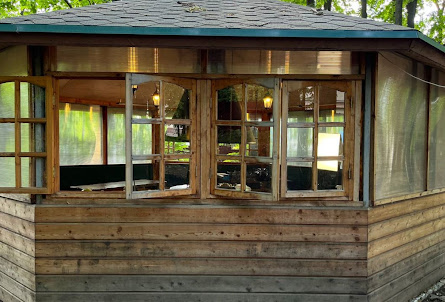 Финская беседка  в Открытые летние беседки