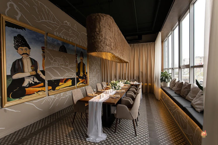 Банкетная комната в «Мамука» фотография №17