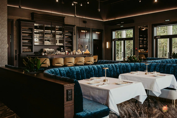 Зал ресторана  в «Debrett» фотография №2