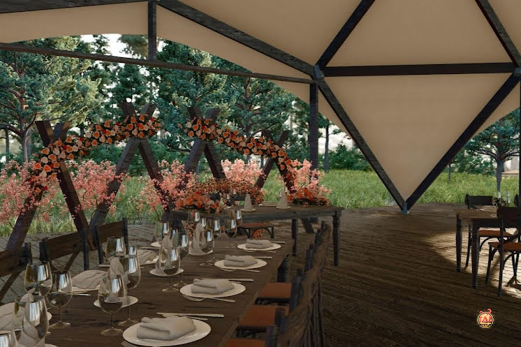 Шатер  в «Хвоя» фотография №3