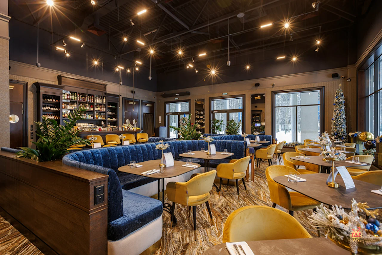 Зал ресторана  в «Debrett» фотография №8