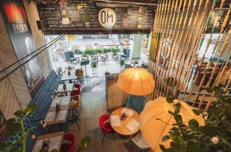 Зал на 120 человек в «Osteria Mario в БЦ «Ситидел»» фотография №1