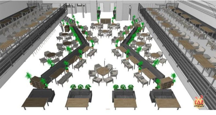 Основной зал  в «Чайхона» фотография №4