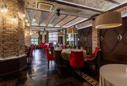 Основной зал в Зал «50 оттенков синего»