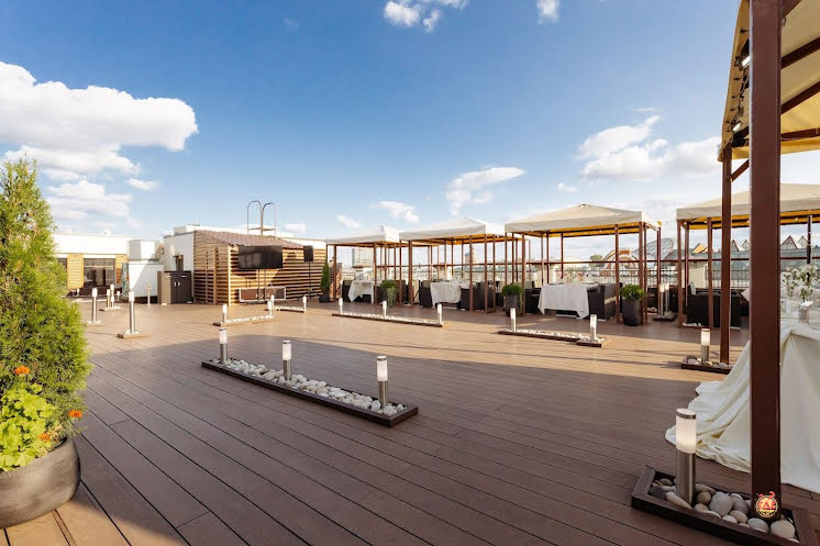 Ресторан на крыше "The Terrace" в «Courtyard by Marriott Kazan Kremlin» фотография №9